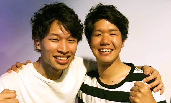 長田 侑大&濵口 将也ペア